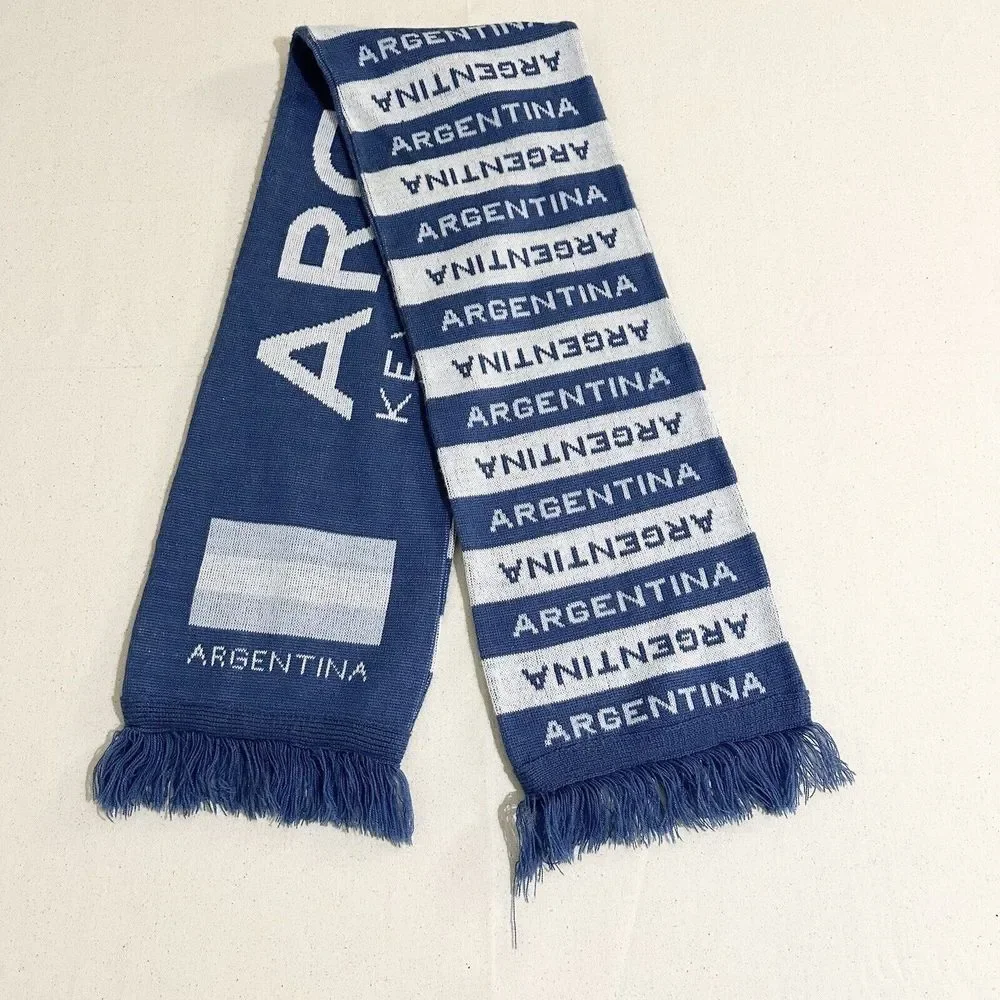 ARGENTINA Rugby Fans Souvenir Scarf